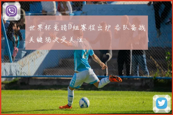 世界杯竞猜D组赛程出炉 各队备战关键场次受关注
